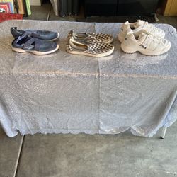 Pumas, Vans, Fila Tennis Shoes