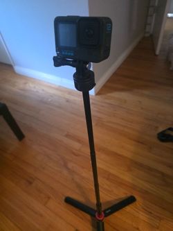 GoPro 12 Action Camera on Tripod Stand