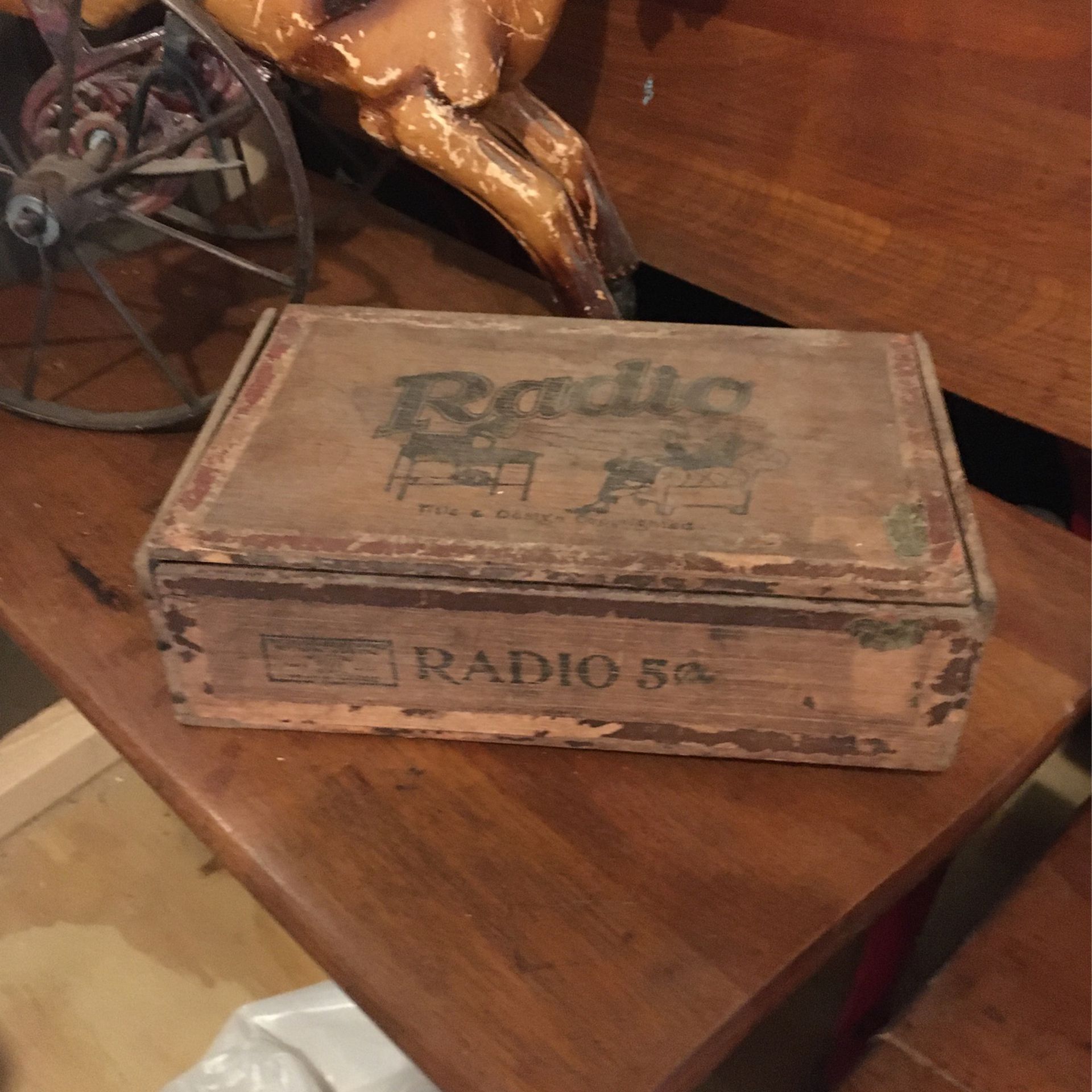 Radio Cigar Box 