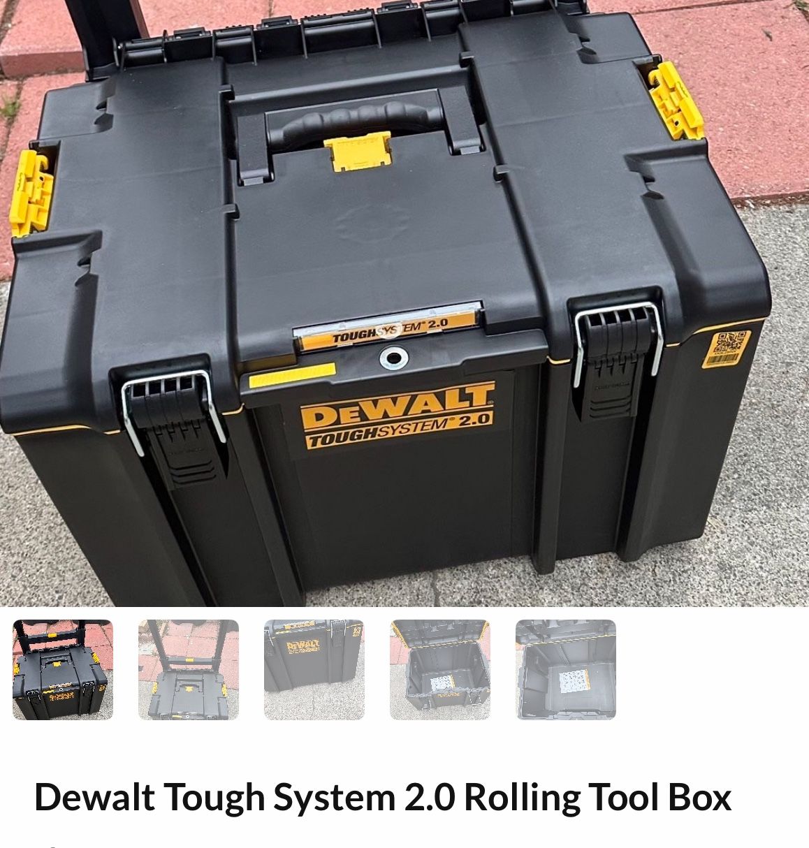 Dewalt Tough System Rolling Tool Box.