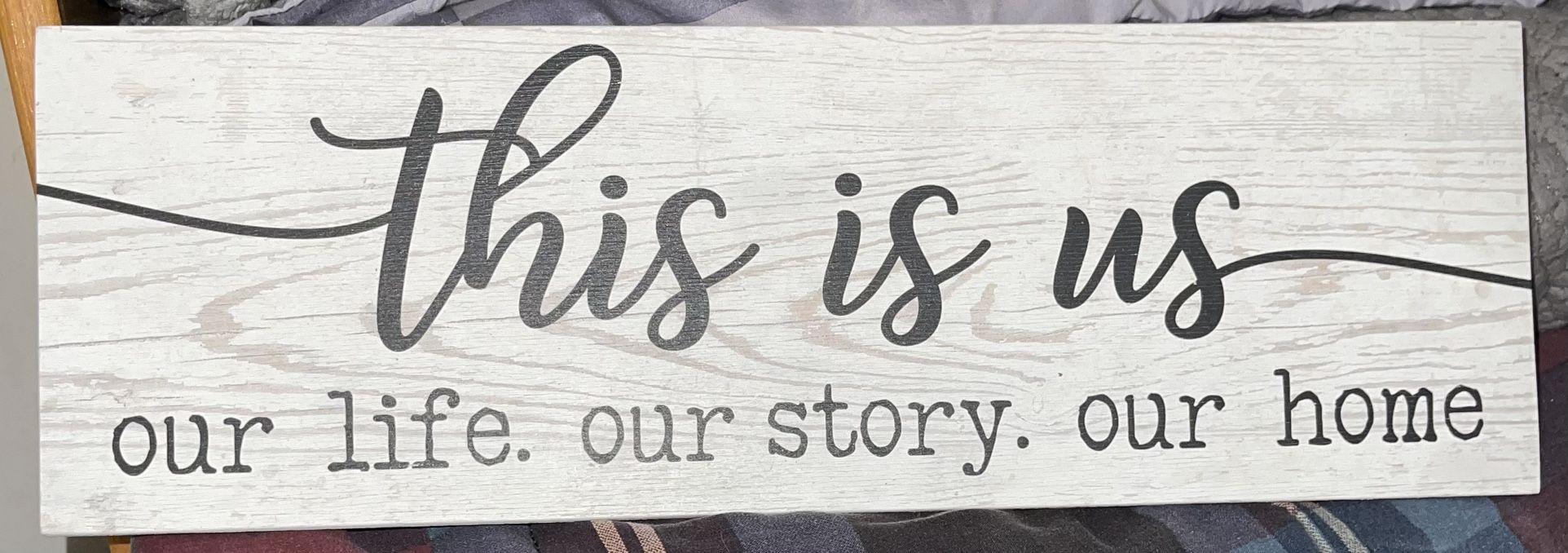 This Is Us - Wooden Sign
