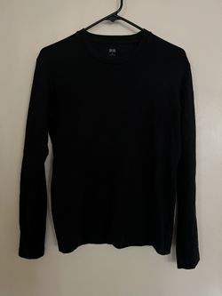 Uniqlo Basic Black Long Sleeve