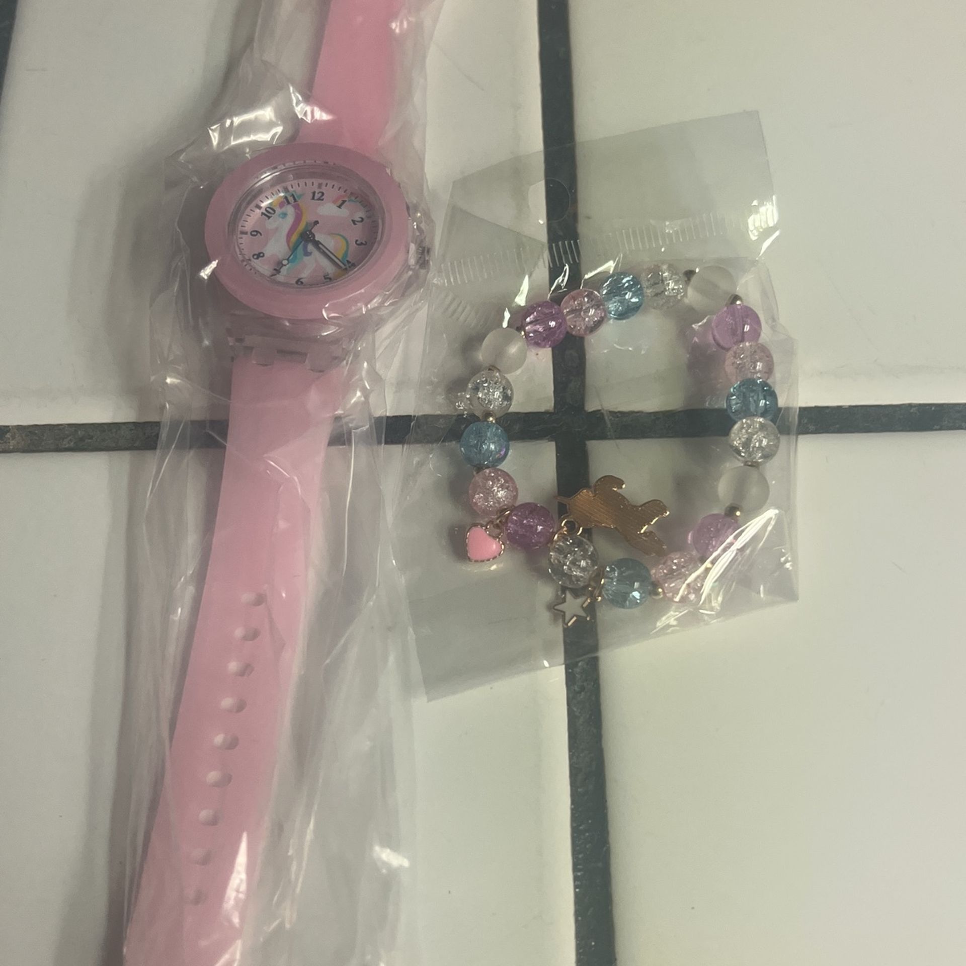 Unicorn Watch And Bracelet
