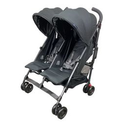 UPPAbaby G-Link 2, 2023 in Jake (Black) -2 Seater Double Stroller