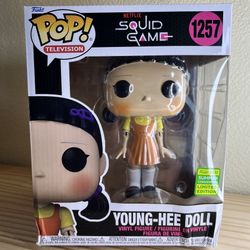 Squid Games:  6” Young-Hee Doll  Funko Pop! Exclusive 