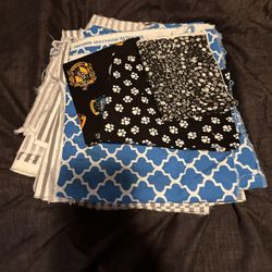Assortment Of Fabric And Fat Quarters
