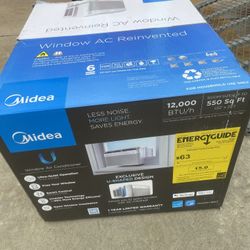 New, New Damage Box, Midea U-Shaped 550-sq ft Window Air Conditioner with R - $425 (O.B.O. 