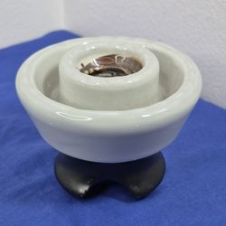 Vintage Chance Porcelain Electrical Pin Insulator Glossy Finish