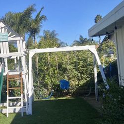 White Swingset