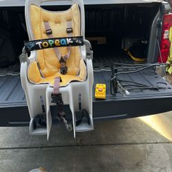 Topeak BabySeat II Child Bike Seat + MTX Rack (QuickTrack Mount)