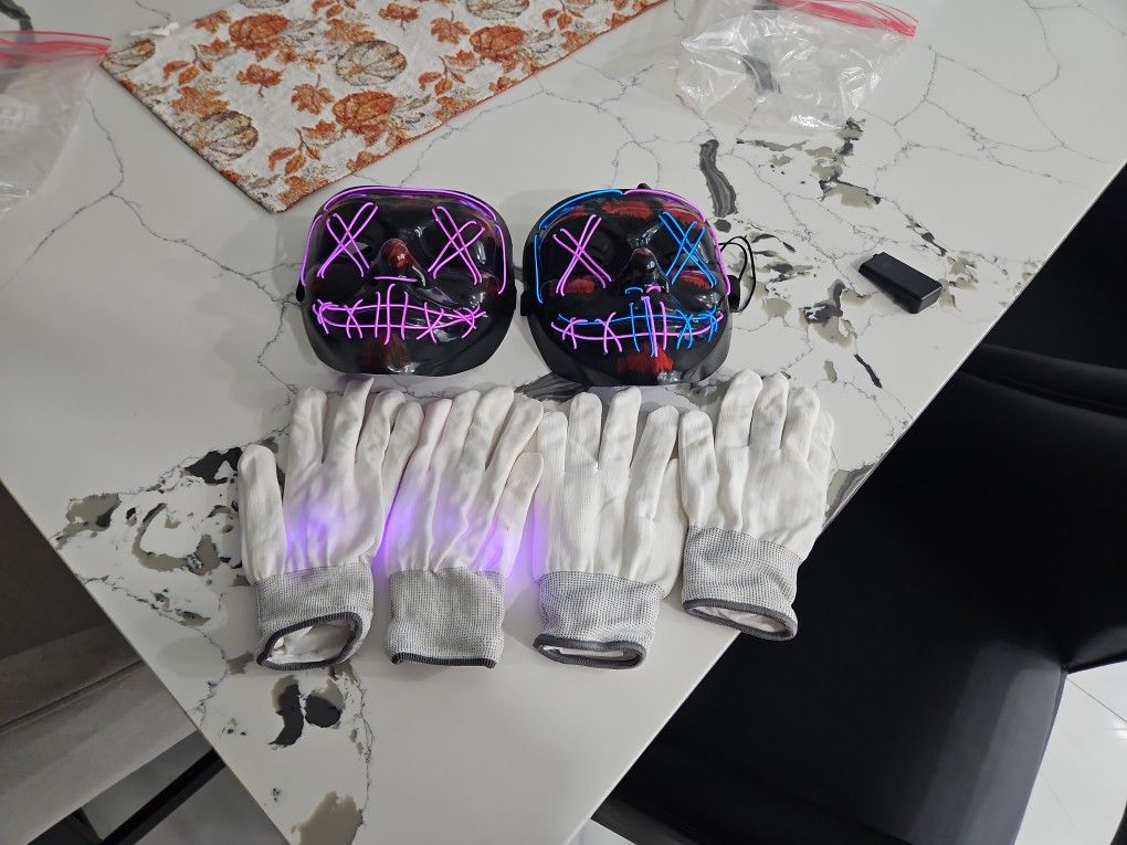 Masks With Gloves