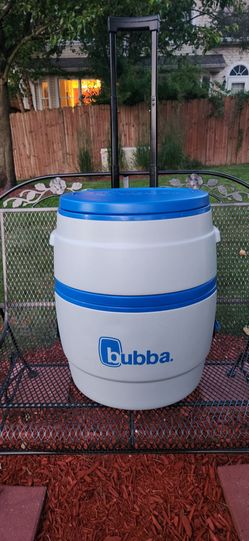 Bubba Keg Cooler 2 Layer 2-in-1 Wheeled Ice Chest Handle