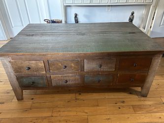 Center table with storage
