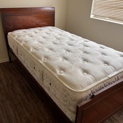 Twin Bed With Mattress 