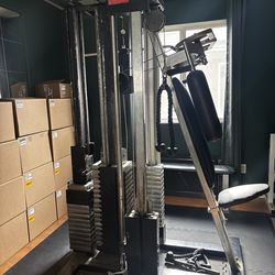 Gym Equipment with Accessories