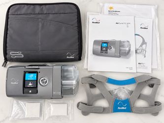 Brand New ResMed AirCurve 10 VAuto BiPAP w/ Case & Accessories