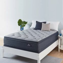 QueenSerta Grandmere Plush Pillow Top-Qn Adjustable Bt3000–Qn Organic100% Latex Cotton Mattress- Qn Tempurpedic