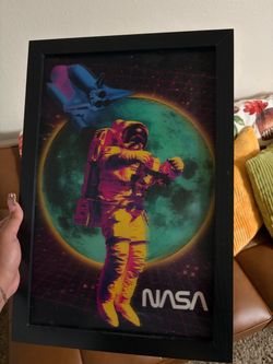 NASA Astronaut Framed Art Print