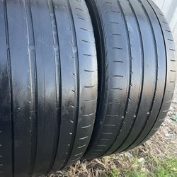 2 Tires 245 35 19 Yokohama 