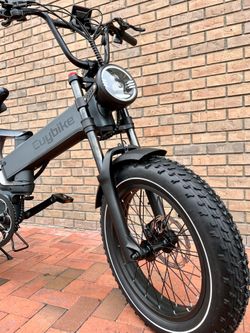 1500W Folding Ebike, Long Range, 25ah Hidden Battery, 30mph, USB Hook Up, Full Suspension (Adjust Front Fork), 8 Speed Shimano, K6 Pro