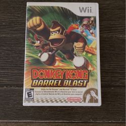 Nintendo Wii Donkey Kong Barrel Blast