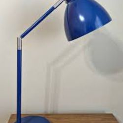 Navy Blue Touch Light Adjustable Desk Lamp