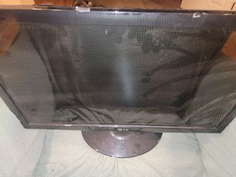 LG monitor with cables