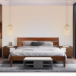 Used Queen Bed frame 