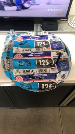 8/3 Romex 125 Feet Brand New