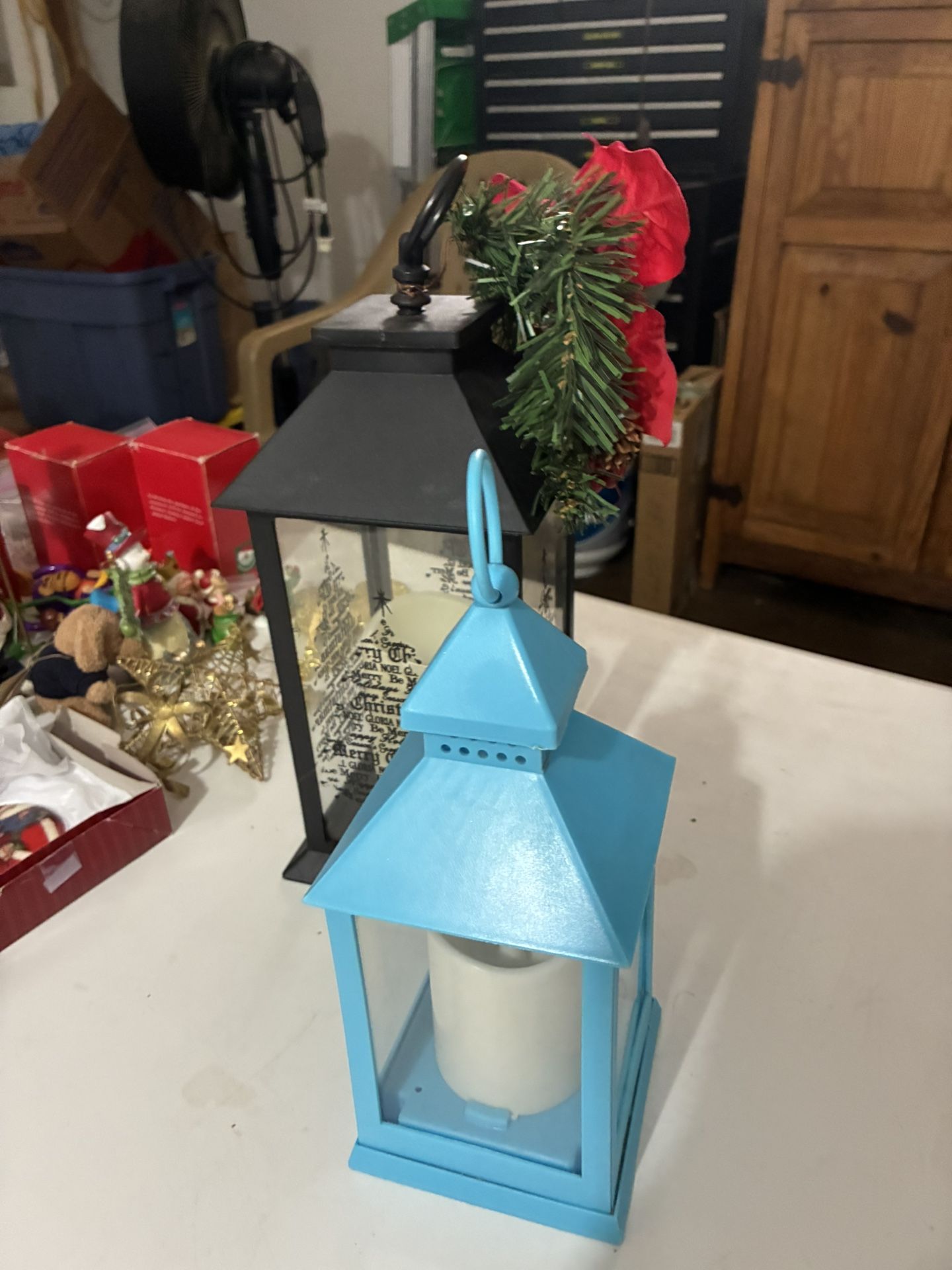 Christmas Large Lantern & Small Lantern