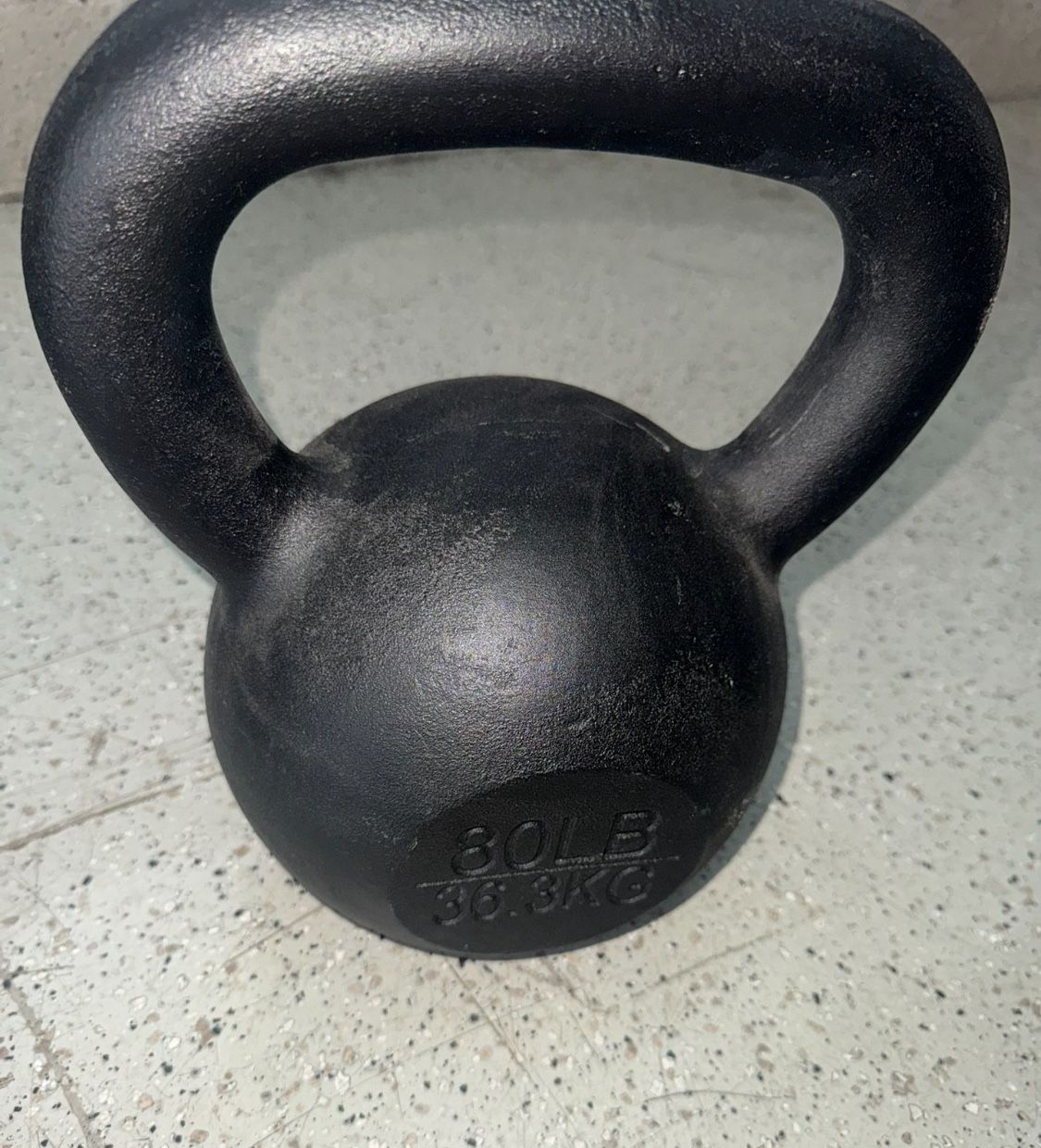 80 lbs Weight workout