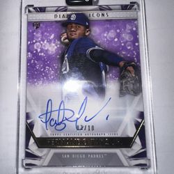 2019 - Topps Diamond Icons - Fernando Tatis Jr. - Rookie Card Auto - #’d /10