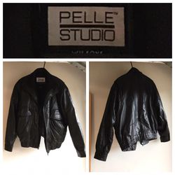 Leather Jacket - L - pelle studio Wilson