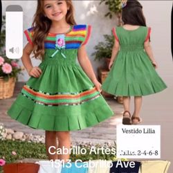 Girls Mexican Dresses - Variedad de Vestidos Méxicanos Para Niñas