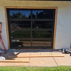 All, Glass Aluminum Garage Door