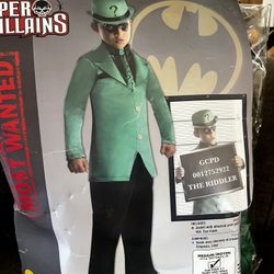 The Riddler Child’s Medium Costume 