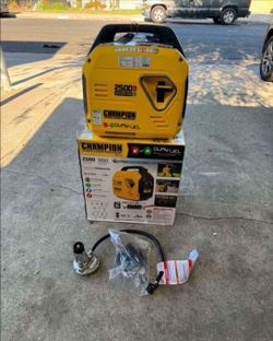 Champion 2500 Watt Dual Fuel Generator