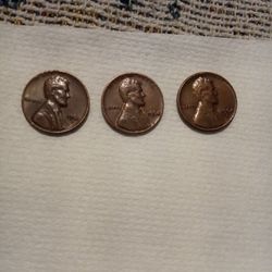 Trio Coins 1968=No M./M.=D=S."RARE. (Set of 3)