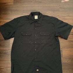 Black Dickies Button Up