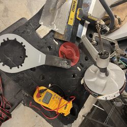 Assorted Tools: Plumbing, Trowels, Electrical Tester