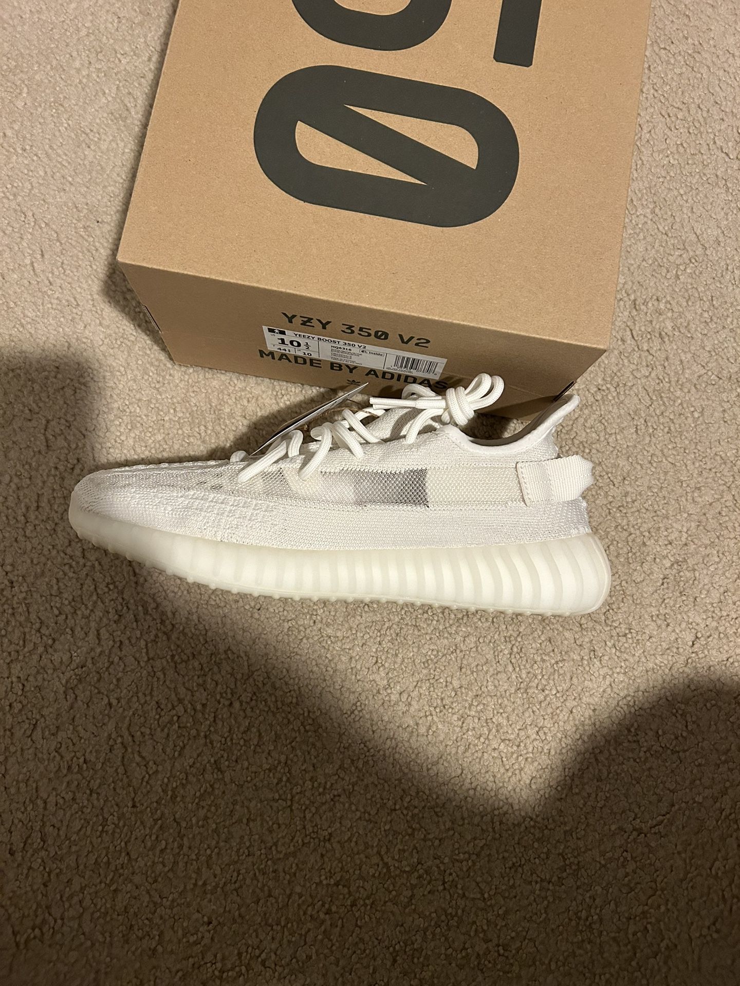 Adidas Yeezy 350 Bone White