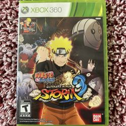 Naruto Ultimate ninja storm 3 Xbox 360