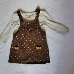 Thanksgiving Baby Girl Dress