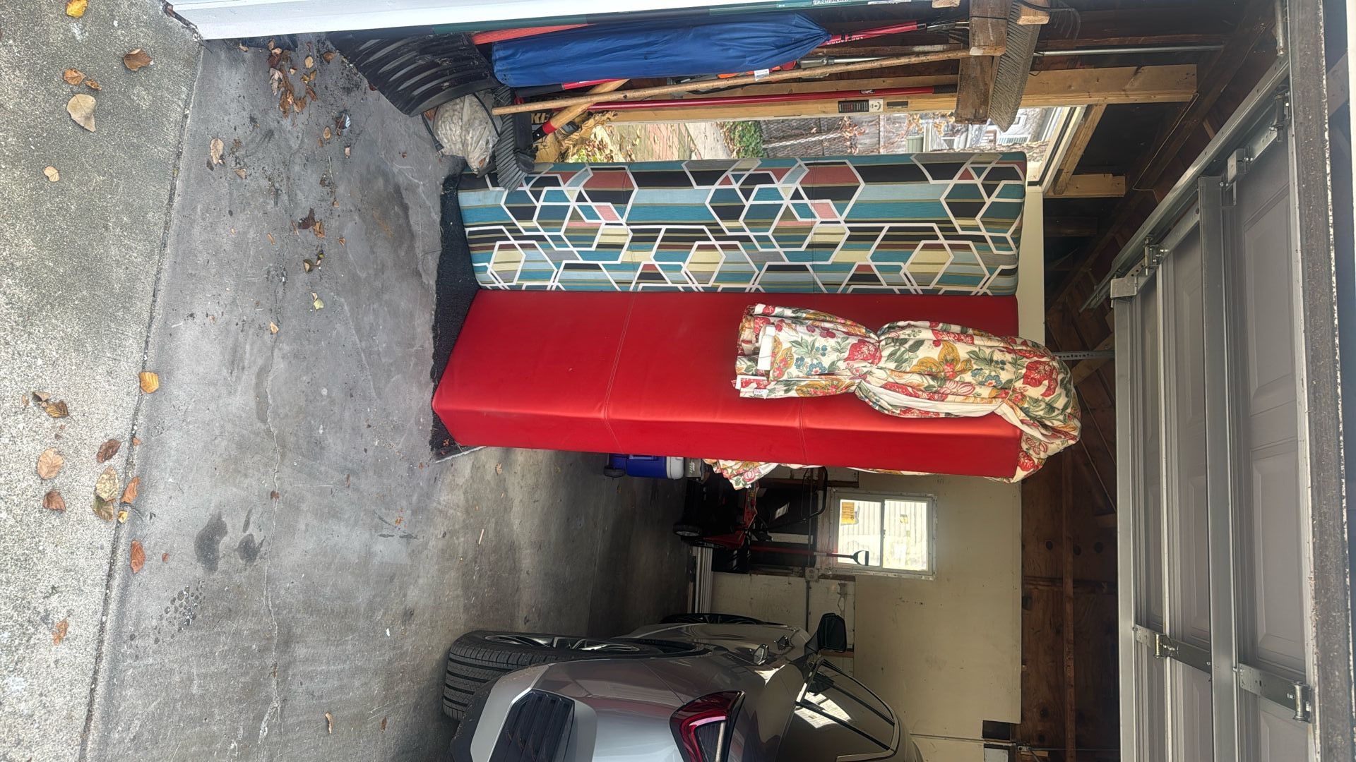 Beautiful upholstered loveseat yours today