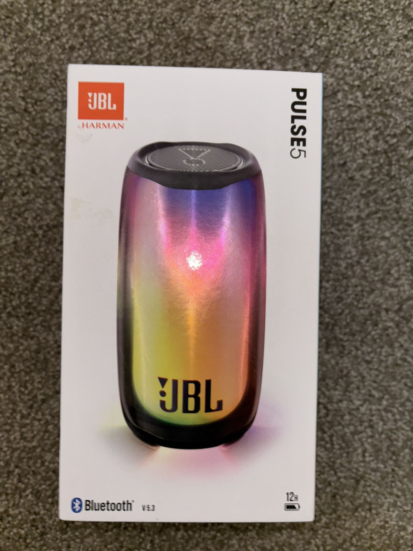 JBL - Pulse 5 Portable Bluetooth Speaker with Light Show - Black