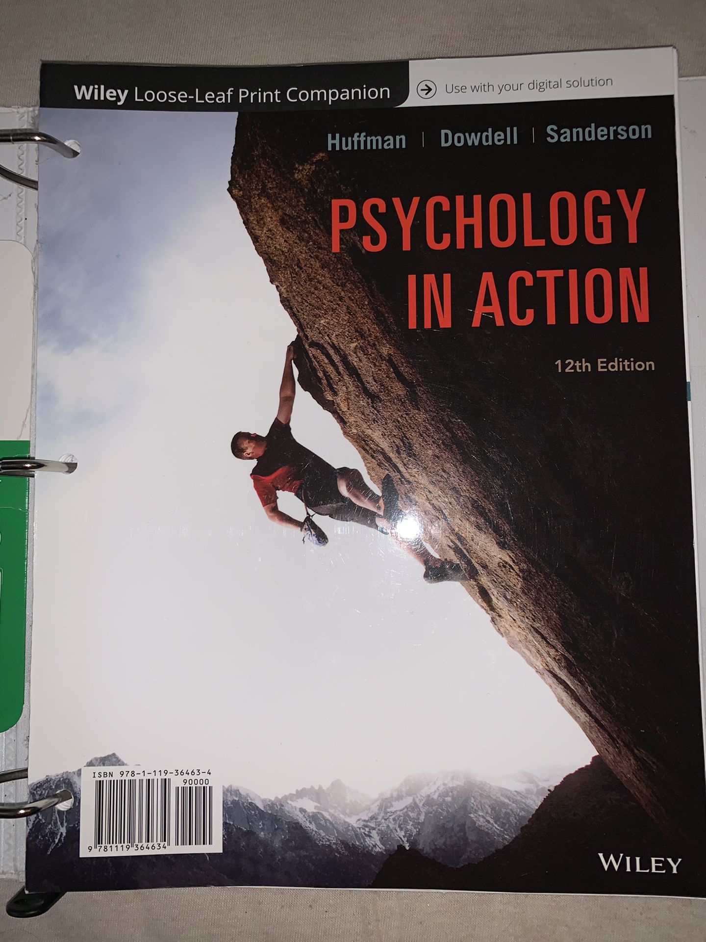 Psychology in Action 12th Edition Textbook