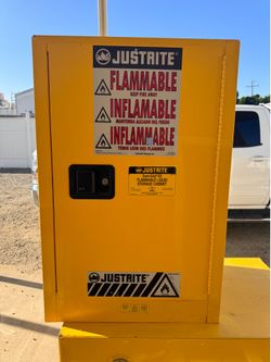Justrite SureGrip Ex Flammable Liquid Storage Cabinet