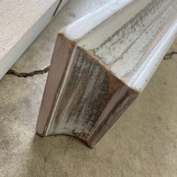 (2) Wood Floating Shelves 