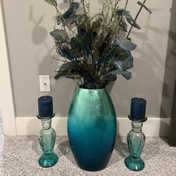 Vase & Candles Combo
