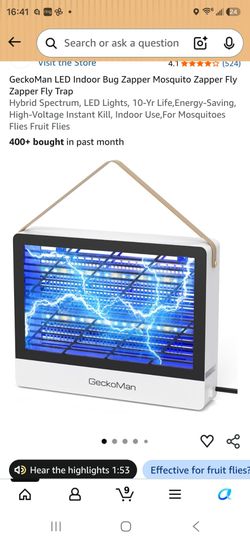 LED Indoor Bug Zapper